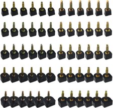 TOVOT 30 Pairs 5 Sizes High Heel Replacement Tips 60 Piece Assortment