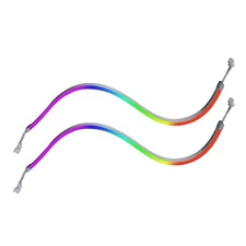  2Pcs RGB Neon Chassis Light Strip Combo Set ARGB Computer Case5233