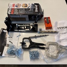 Trend PH/JIG pocket hole jig clamp & bits + another vevor pocket hole jig set