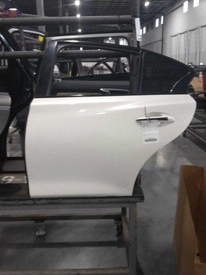 2016 INFINITI Q50 Left Door White 4DR Sedan 103K Miles OEM Used Part