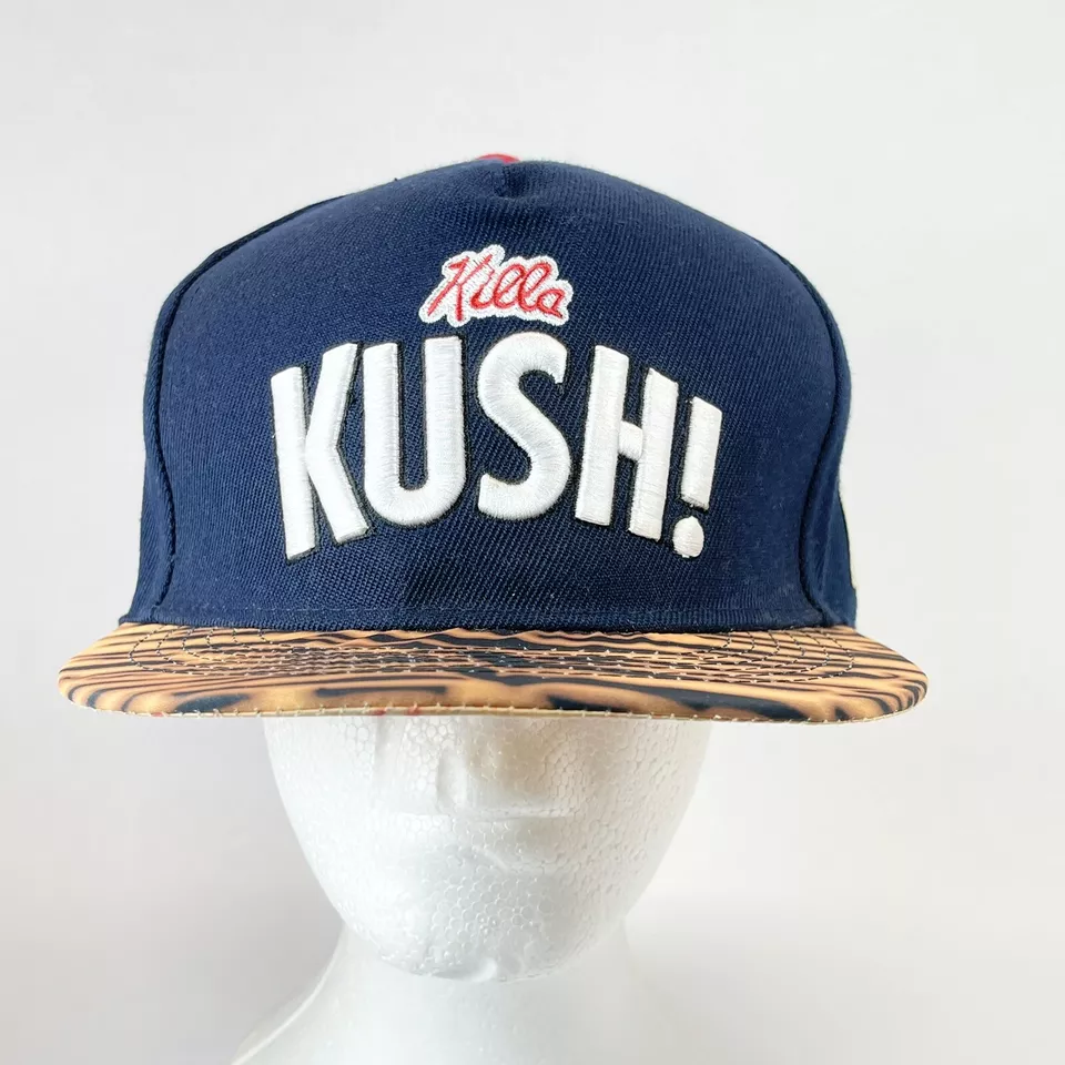 Cayler and Sons Snapback Hat Killa KUSH Adjustable Baseball Hat ...