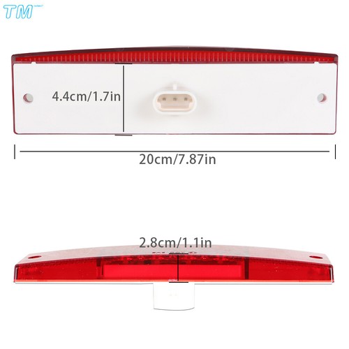 ATV LED Rear Stop Tail Light For Polaris Ranger 570 4x4 Full Size EPS 2015 2016 - Afbeelding 2 van 7