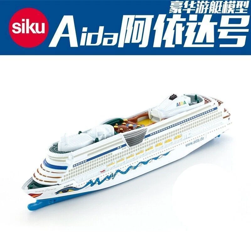 1/1400 SIKU 1720 Diecast Aida Luna Luxury Multi-level Cruise Ship Boat Model NEW - Image 3 of 4