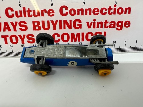 Vintage Matchbox Series No.52 B.R.M. Racer Diecast Car Clean Complete - Picture 7 of 7