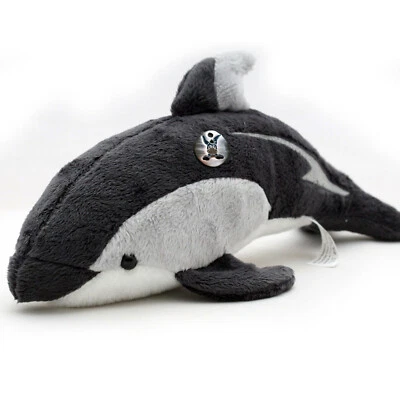 Delfin Kuscheltier Dolphin Schwarzdelfin 24 cm Plüschtier CHIARA