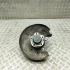 Wheel hub spindle
