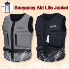 Life Jacket Adult Slim Vest Surfing Motorboat Buoyancy Snorkeling Swimming Suit