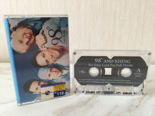 98 Degrees and Rising 98° Cassette Tape (Universal 1999) - 第 1/4 張圖片