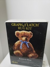 Baldwin Bear Rug Kit Latch Hook Kit by MCG Textiles 21.5 x26"
