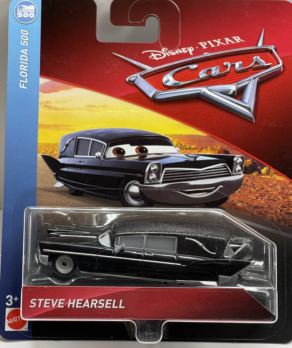 Steve Hearsell カーズ ミニカー Disney Pixar Cars Steve Hearsell Hearse Cars 3 Florida 500 | eBay