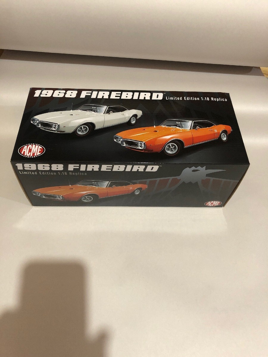 1968 Pontiac Firebird Acme/gmp 1805206 WHITE 1:18 | eBay