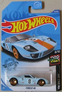 ford gt40 gulf hot wheels