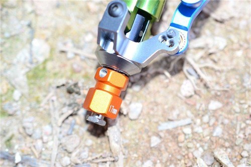 GPM RR010/1217 WHEEL HEX ADAPTER INNER 5 OUTER 12 THICK 17MM 1/10 AXIAL RR10 - Picture 8 of 8