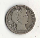 1906 D BARBER HALF DOLLAR