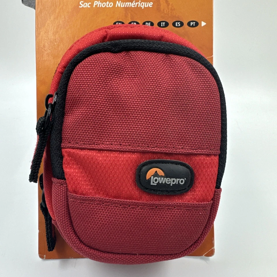 Lowepro Spectrum 10 RED Compact Digital Camera Pouch Small Case Bag NEW - Image 3 of 4