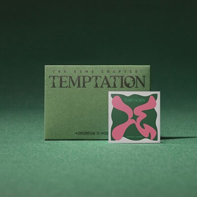 TXT THE NAME CHAPTER:TEMPTATION Album WEVERSE Ver/QR Card+Sticker+7 Card+GIFT