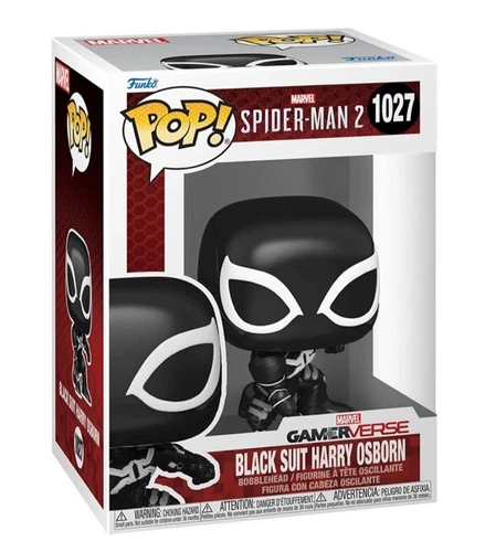 Spider-Man 2 Video Game Black Suit Harry Osborn Funko Pop! Vinyl #1027