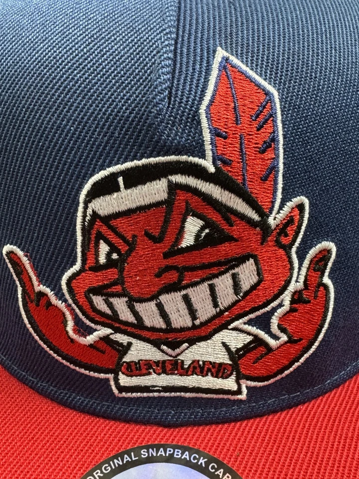 Cleveland Indians Wahoo Hat Adjustable Snapback Baseball Cap Sport Hat, special - Image 3 of 4