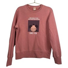 Uniqlo Disney Mickey Mouse Graphic Sweatshirt Pullover Top XS 0065