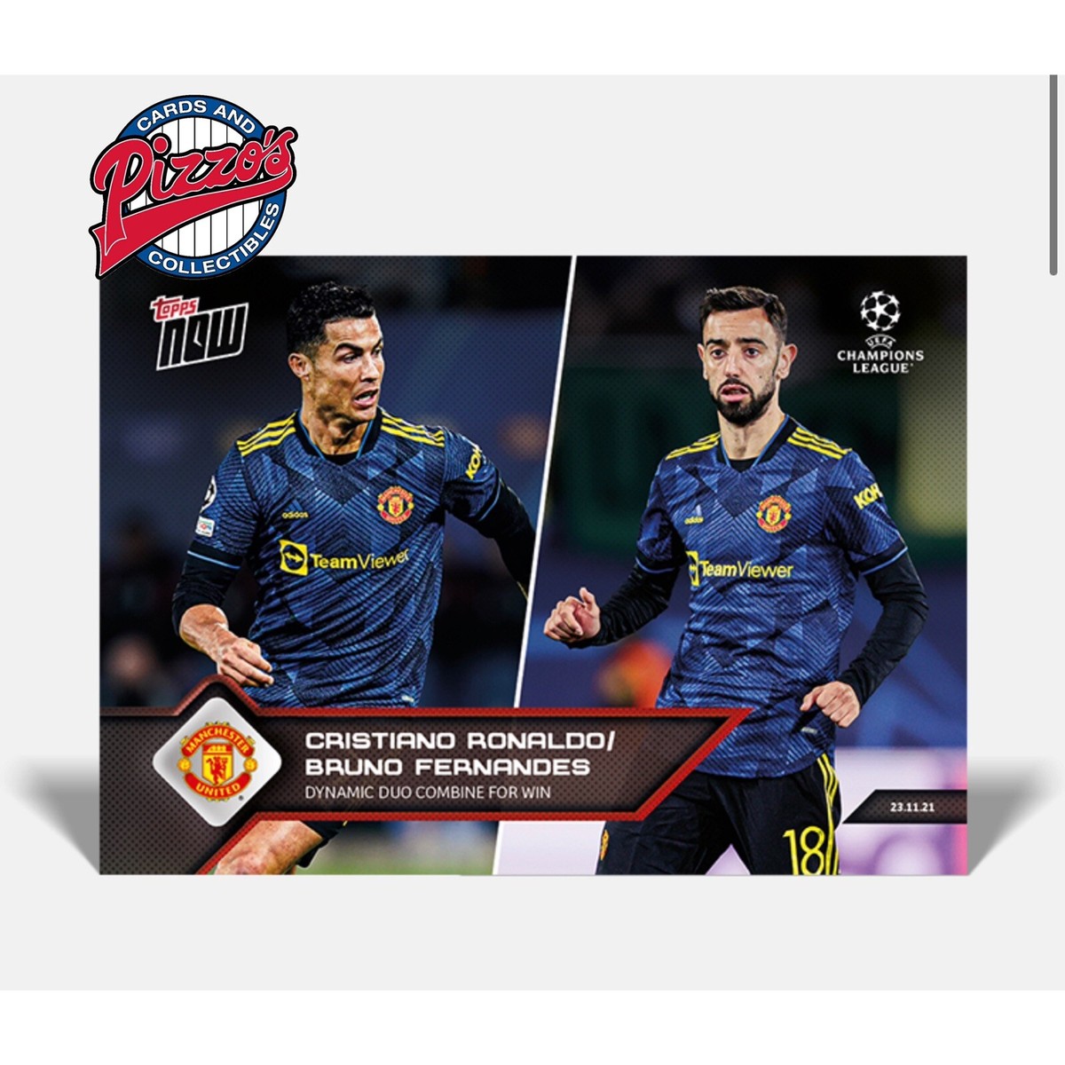 Cristiano Ronaldo Bruno Fernandes combine for win UCL TOPPS