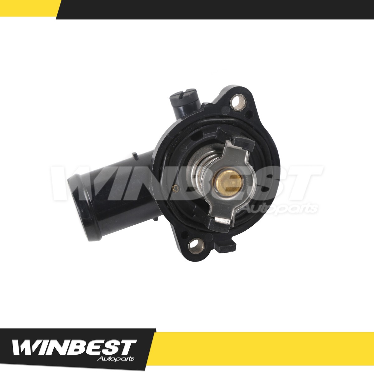 5184570AG Engine Coolant Thermostat For Dodge Chrysler Jeep Ram 3.6L V6 Journey Ram Chrysler 200 Town & Country Water Inlet