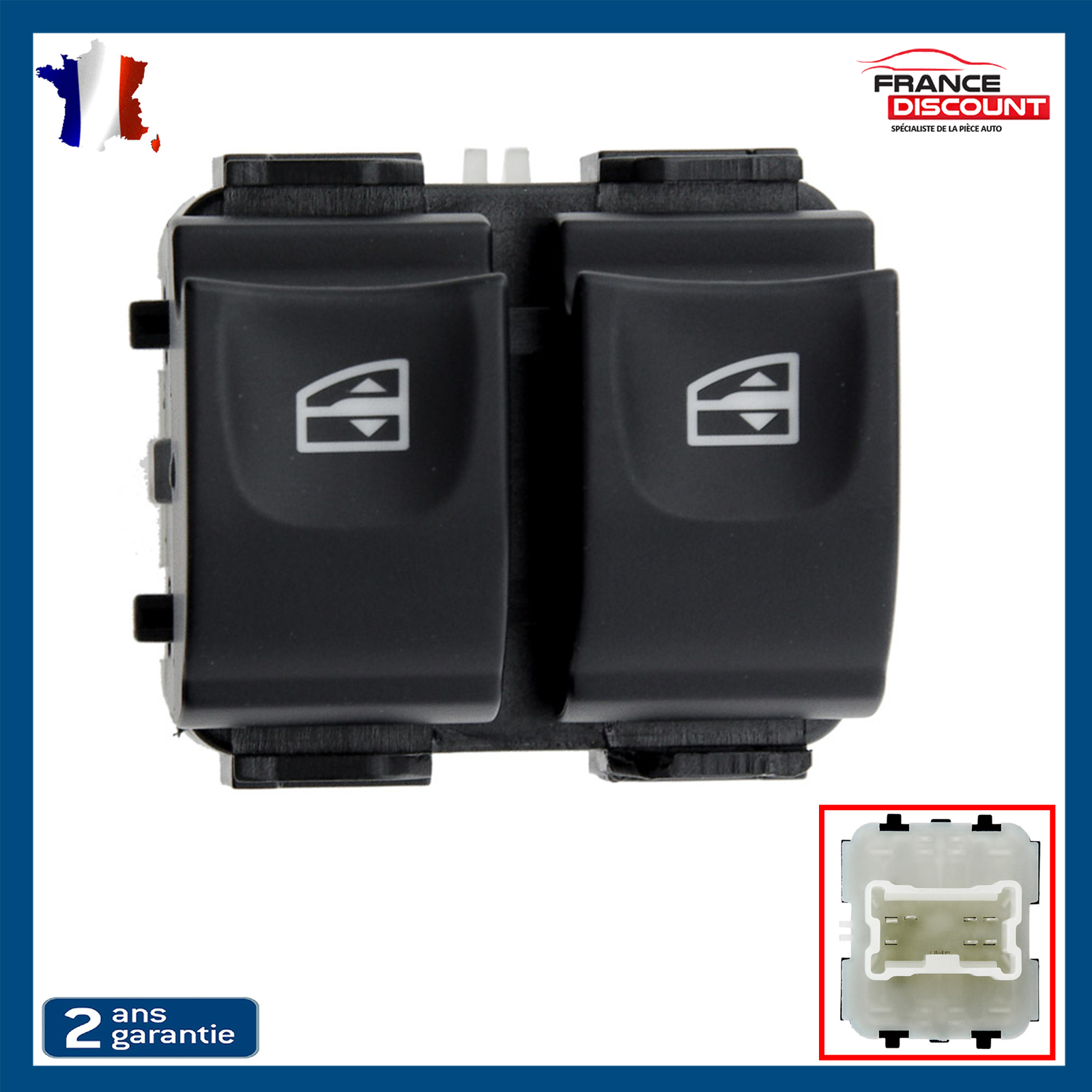 Commande lève-vitre pour réparer l'habitacle conducteur Mercedes Citan A4158202010