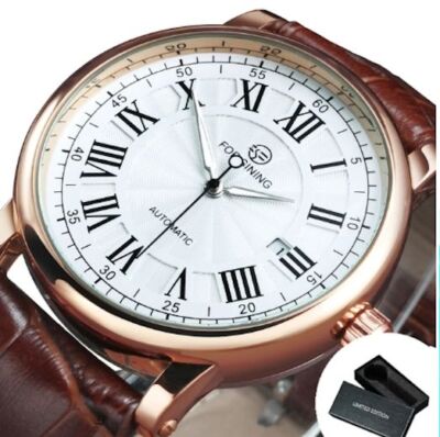 FORSINING Herren uhr Classic Automatic Men's Watch Roman numerals   Model 279