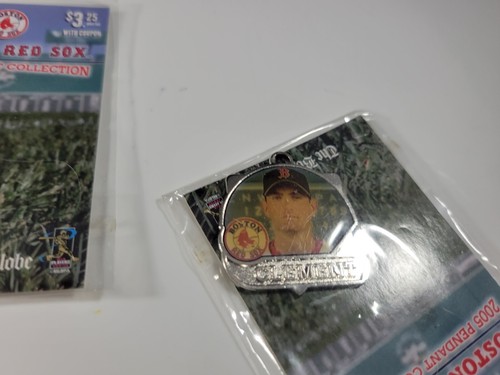 Boston Red Sox Anhänger Sammlung Nixon Varitek Halama Clement Wakefield Lot - Bild 6 von 12