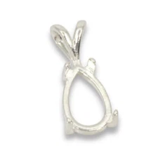 Pear Cabochon Pendant Mounting
