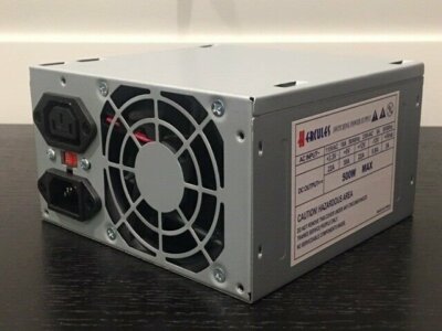 Brand NEW--Hercules 500w-Max ULTRA QUIET ATX Power Supply 20+4pin & SATA
