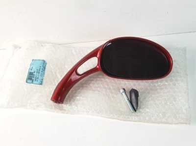 Specchietto Destro Originale Malaguti PHANTOM F12 50 100 1994 - 2006 Rosso DS
