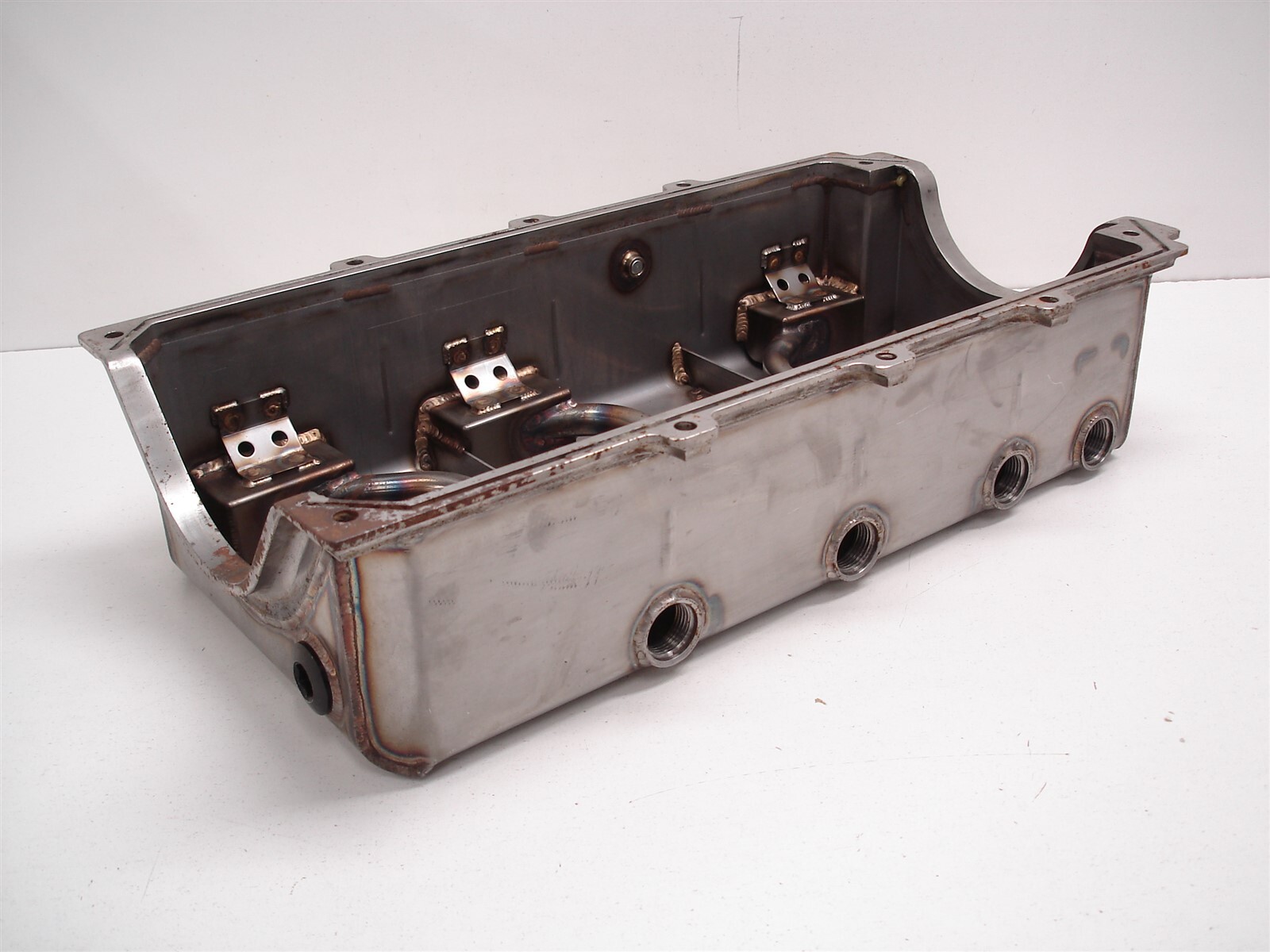 NASCAR GM R07 R07.2 CHEVY STAINLESS STEEL DRY SUMP OIL PAN -12AN PICKUPS ECR