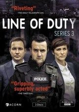 FACTORY SEALED with SLIPCOVER Line of Duty Series 3 3-Disc DVD Set Region 1