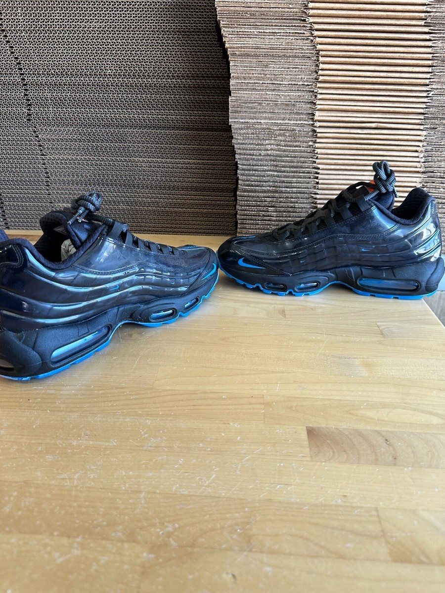 Pre-Owned NikeiD Air Max 95 Heron Preston Black/Blue CK9762 Pre-Owned NikeiD Air Max 95 Heron Preston Black/Blue CK9762
