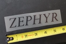 Zephyr Surfboards Dogtown Jay Adams Z-Flex OG Clear Black Skateboarding STICKER