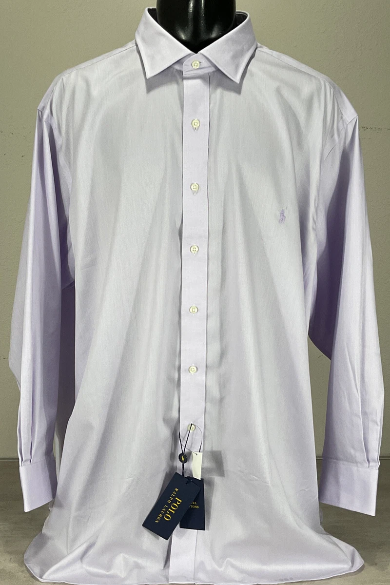 White shirt 19 inch cheap collar