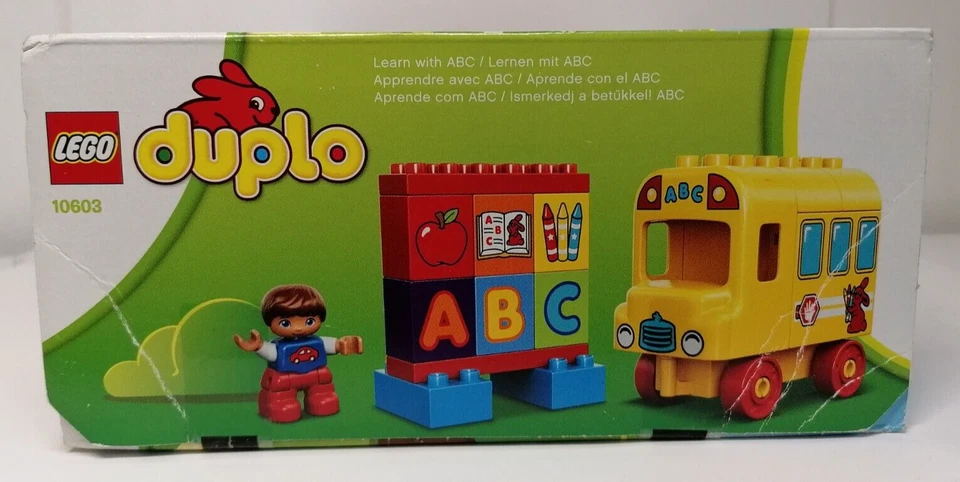 Duplo Lego 10603 My First Bus Sealed Set Scellé - Photo 4/4