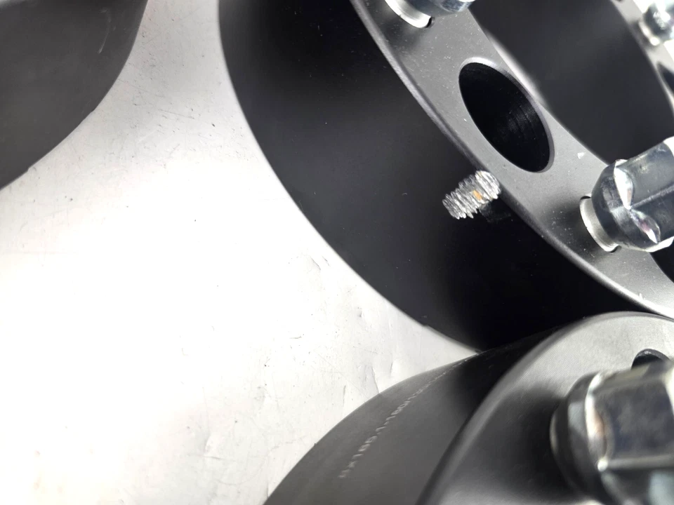 Adaptador espaciador de rueda Sierra Hummer H2 4 piezas 00-10 GMC 1500 2500 8x165,1 mm-8x180 mm Foto 3 de 4