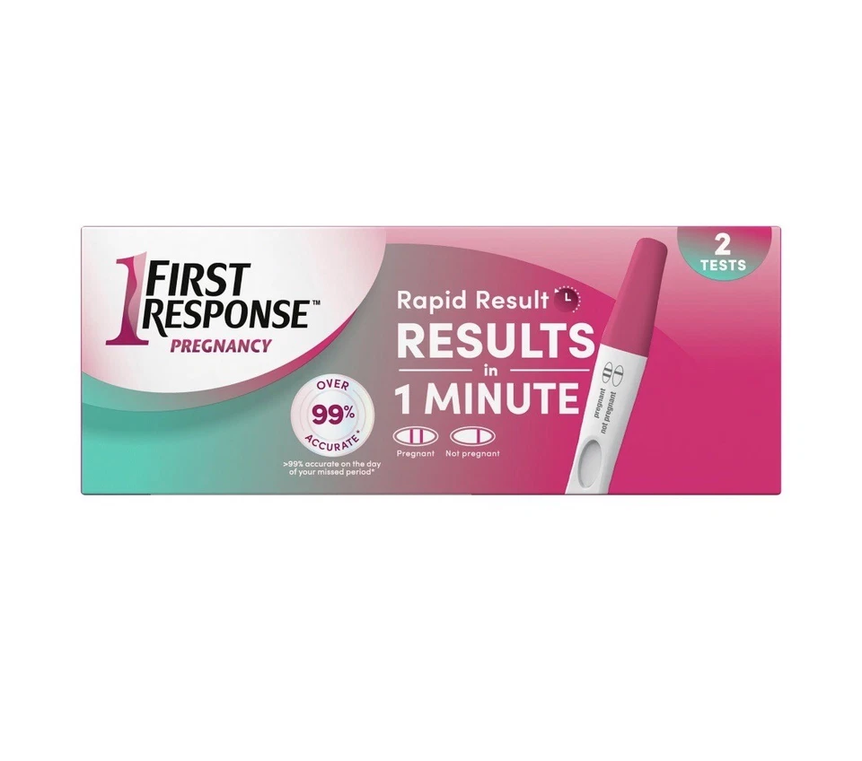 Тест на беременность FIRST RESPONSE быстрый результат - 2 теста срок годности: 05/20/2025 - Изображение 2 из 4