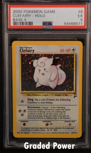 Clefairy graded PSA 5 for sale on eBay