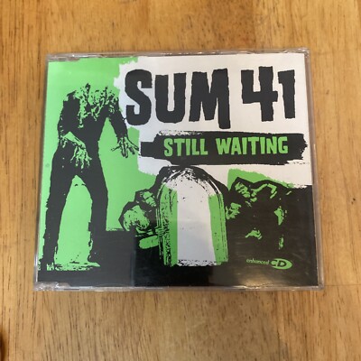 Sum 41 Still Waiting EU Import Enhanced 3 Track + 1 Video CD 2002 Island/Def Jam