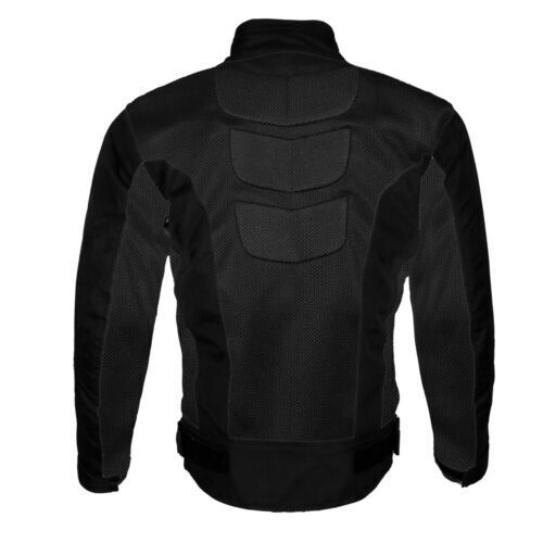 Australian Bikers Gear Motorcycle Waterproof Textile Mesh Textile Jacket Armor - Picture 13 of 58