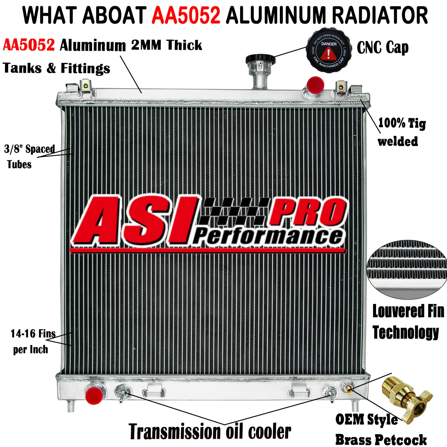 4 Row Aluminum Radiator For 2004 15 Nissan QX56 Titan Infiniti Armada 5.6L V8