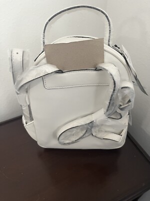 NWT NINE WEST BACK PACK SHOULDER BAG PURSE Nine West Mocha Logo Vander Medium Dome Women Backpacks NWT  main image 4