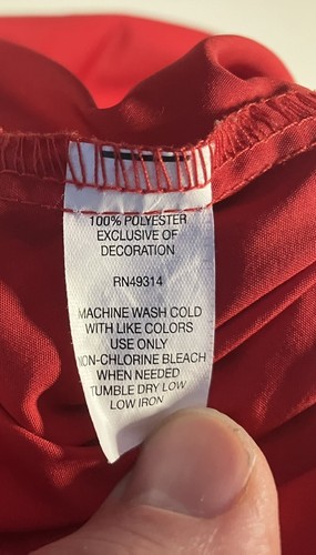 NC STATE WOLFPACK Red COLLEGE WINDBREAKER JACKET Track Gym Fan Coat YOUTH XL - Picture 6 of 7