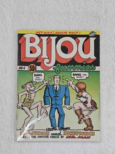Vintage Bijou Funnies No. 4 Underground Comix 1st Print 1970 ProJunior Comic - Picture 9 of 9