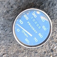 * compteur rond noir mob année 70 80 cyclomoteur peugeot 103 103sp sp land hp