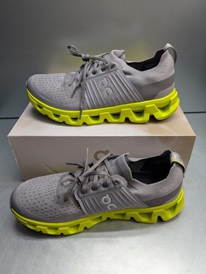 New On Cloudswift 4 Shoes 3MF10133348 Alloy Lime Running Sneakers Mens Sz 11.5