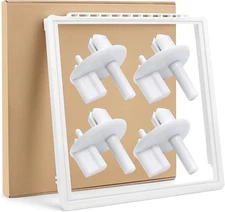 241969501 Refrigerator Shelf Frame & 241993101 Crisper Support 4-Pack #R017