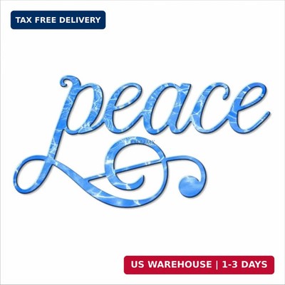 Words Peace Letter Metal Cutting Dies for Card Making, Paper Embossing Die Cuts